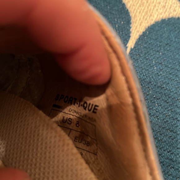 Donald J Pliner sport-I-Que blue slides 8 - Picture 8 of 8